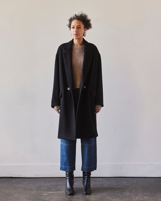 Atelier Delphine Daria Coat, Black