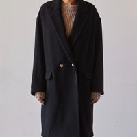 Atelier Delphine Daria Coat, Black