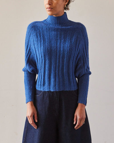 Atelier Delphine Henrietta Top, Cobalt