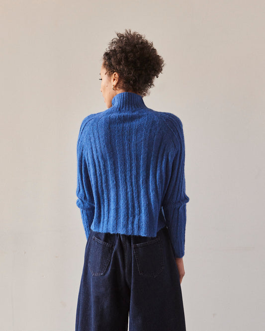 Atelier Delphine Henrietta Top, Cobalt