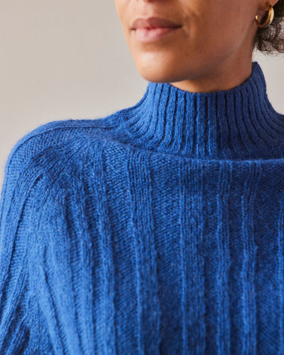 Atelier Delphine Henrietta Top, Cobalt