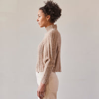 Atelier Delphine Henrietta Top, Latte