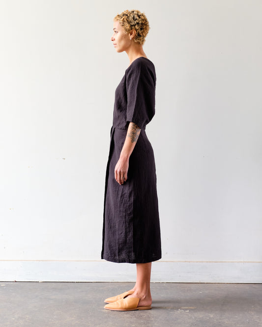 Atelier Delphine Hinata Dress, Black