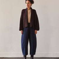 Atelier Delphine Kimono Waffle Jacket, Aubergine