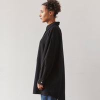 Atelier Delphine Oversized Overlay Flannel, Black