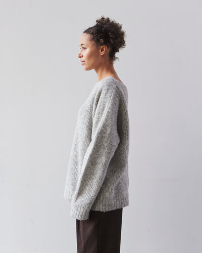 Atelier Delphine Tere Sweater Melange, Water Sky