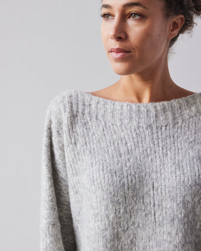 Atelier Delphine Tere Sweater Melange, Water Sky