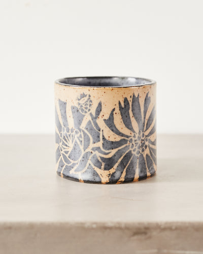 Ayame Bullock Indigo Floral, Tumbler