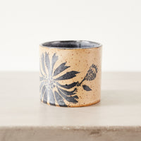 Ayame Bullock Indigo Floral, Tumbler