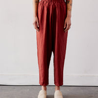 Black Crane Carpenter Pants, Brick