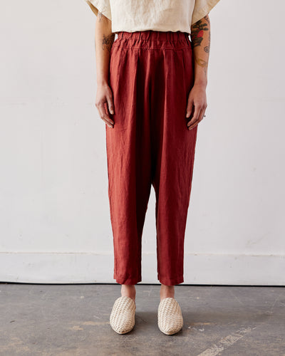 Black Crane Carpenter Pants, Brick