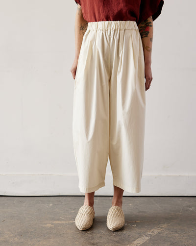 Black Crane Wide Pants, Cloud