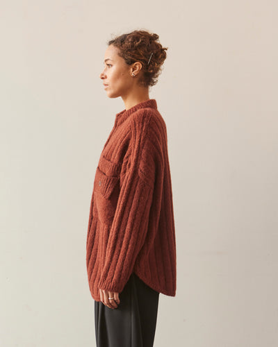 Cordera Baby Alpaca Pocket Jacket, Chutney