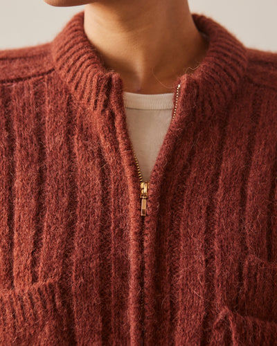 Cordera Baby Alpaca Pocket Jacket, Chutney