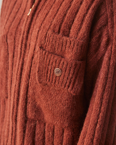 Cordera Baby Alpaca Pocket Jacket, Chutney