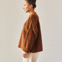 Cordera Boucle Sweater, Toffee