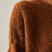 Cordera Boucle Sweater, Toffee