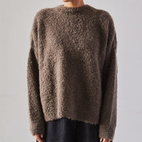 Cordera Boucle Sweater, Vetiver