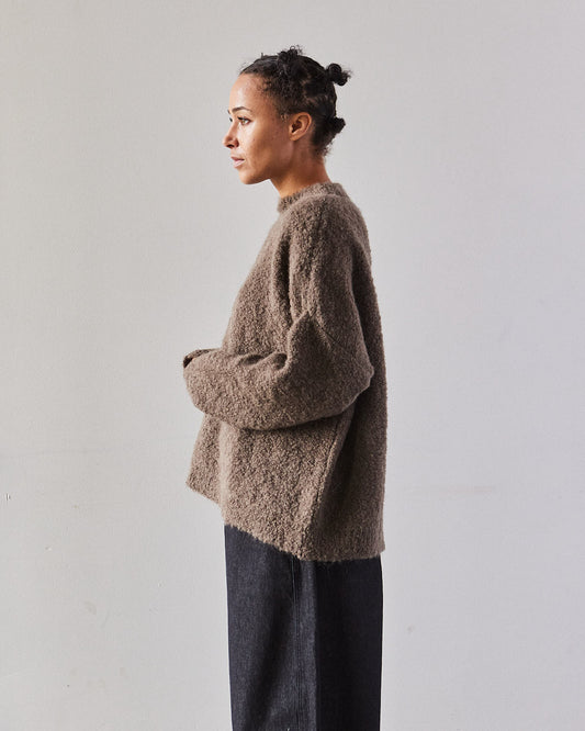 Cordera Boucle Sweater, Vetiver