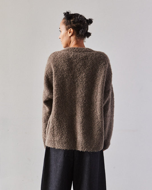 Cordera Boucle Sweater, Vetiver