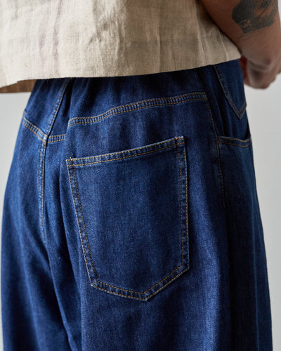 Cordera Button Pants, Denim