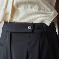 Cordera Carrot Pants, Black