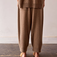 Cordera Cashmere Pants, Taupe