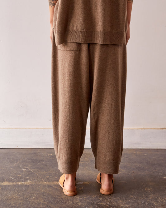 Cordera Cashmere Pants, Taupe