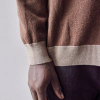 Cordera Cashmere Polo Sweater, Taupe