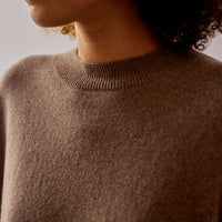 Cordera Cashmere Sweater, Taupe