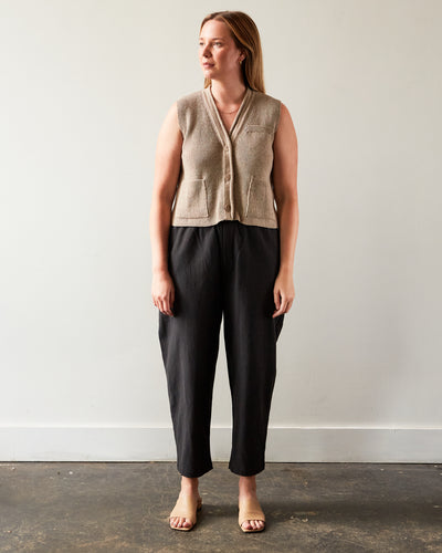 Cordera Cotton Waistcoat, Taupe