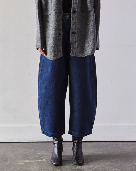 【福袋セール】 Curved Cordera Leg Glasswing – Denim Pants, パンツ