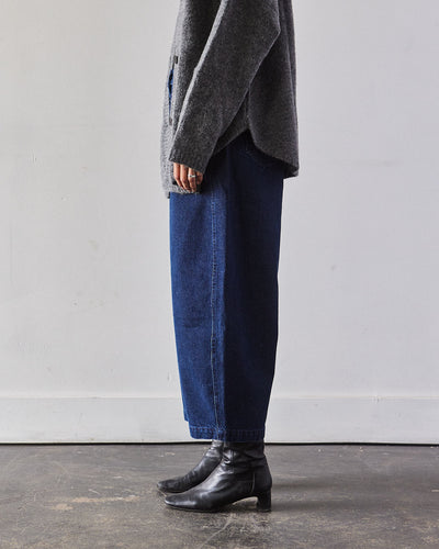 Cordera Curved Leg Pants, Denim