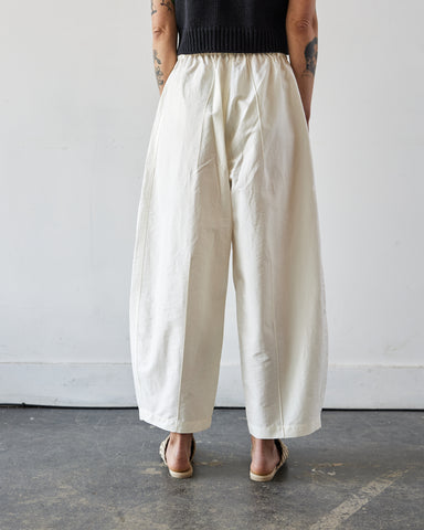High Waisted Seamed Sweater Carrot Ankle Pant