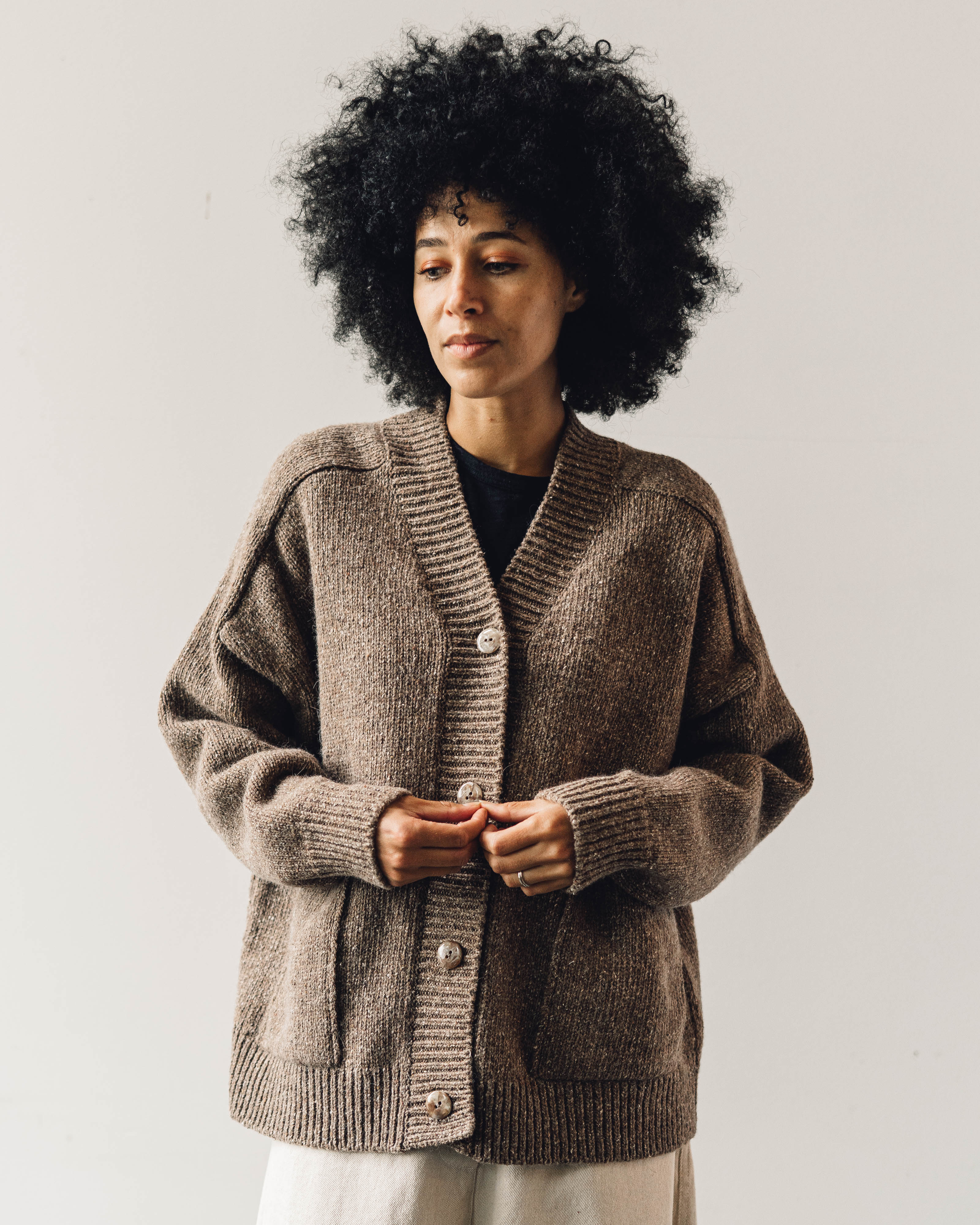Soft wool cardigan cheap