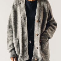 Cordera Soft Wool Cardigan, Grey