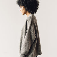 Cordera Soft Wool Cardigan, Grey