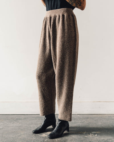 Cordera Soft Wool Pants, Deep Taupe