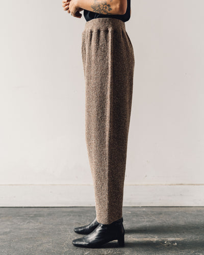 Cordera Soft Wool Pants, Deep Taupe