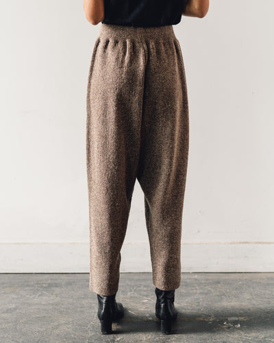 Cordera Soft Wool Pants, Deep Taupe