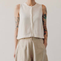 Cordera Viscose Waistcoat, Marshmallow