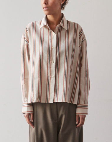 Cordera Wide Striped Shirt, Multi