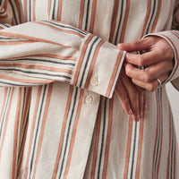 Cordera Wide Striped Shirt, Multi