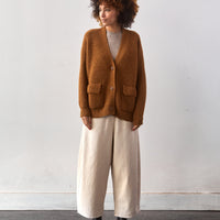 Cordera Wool Cardigan, Bronze