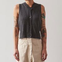 Cordera Wool & Cashmere Waistcoat, Anthracite