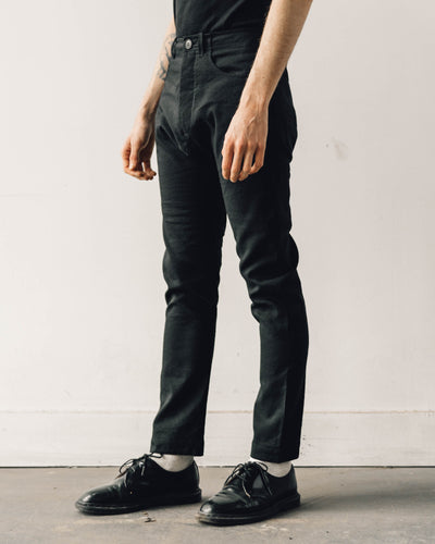 orSlow 307 Super Slim Denim, Black