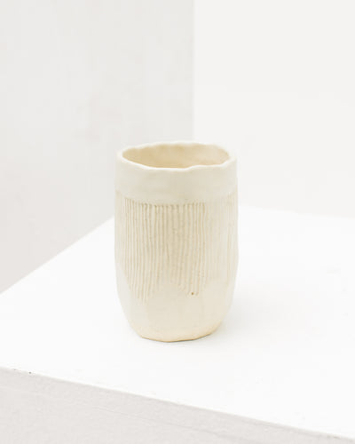 Ayame Bullock White Chiseled Tumblers