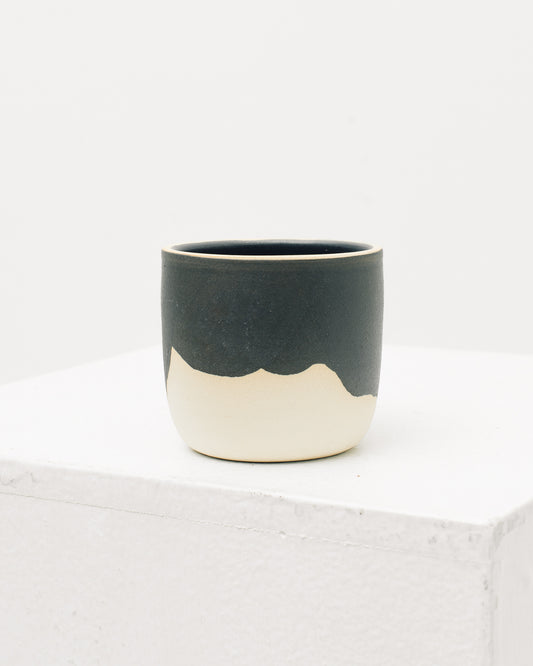 Natasha Alphonse Waves Cup, Black & White