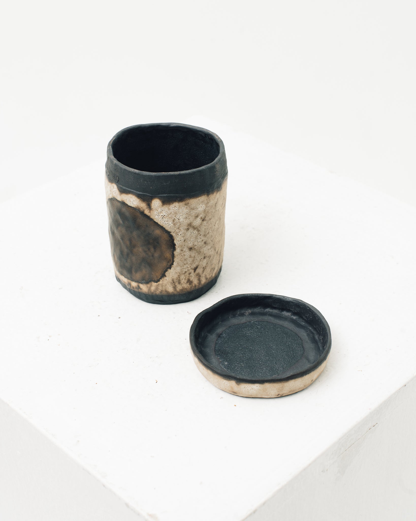 Ayame Bullock Copper Moon Tea Canister