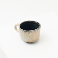 Ayame Bullock Bone & Sage Moon Teacup with Handle